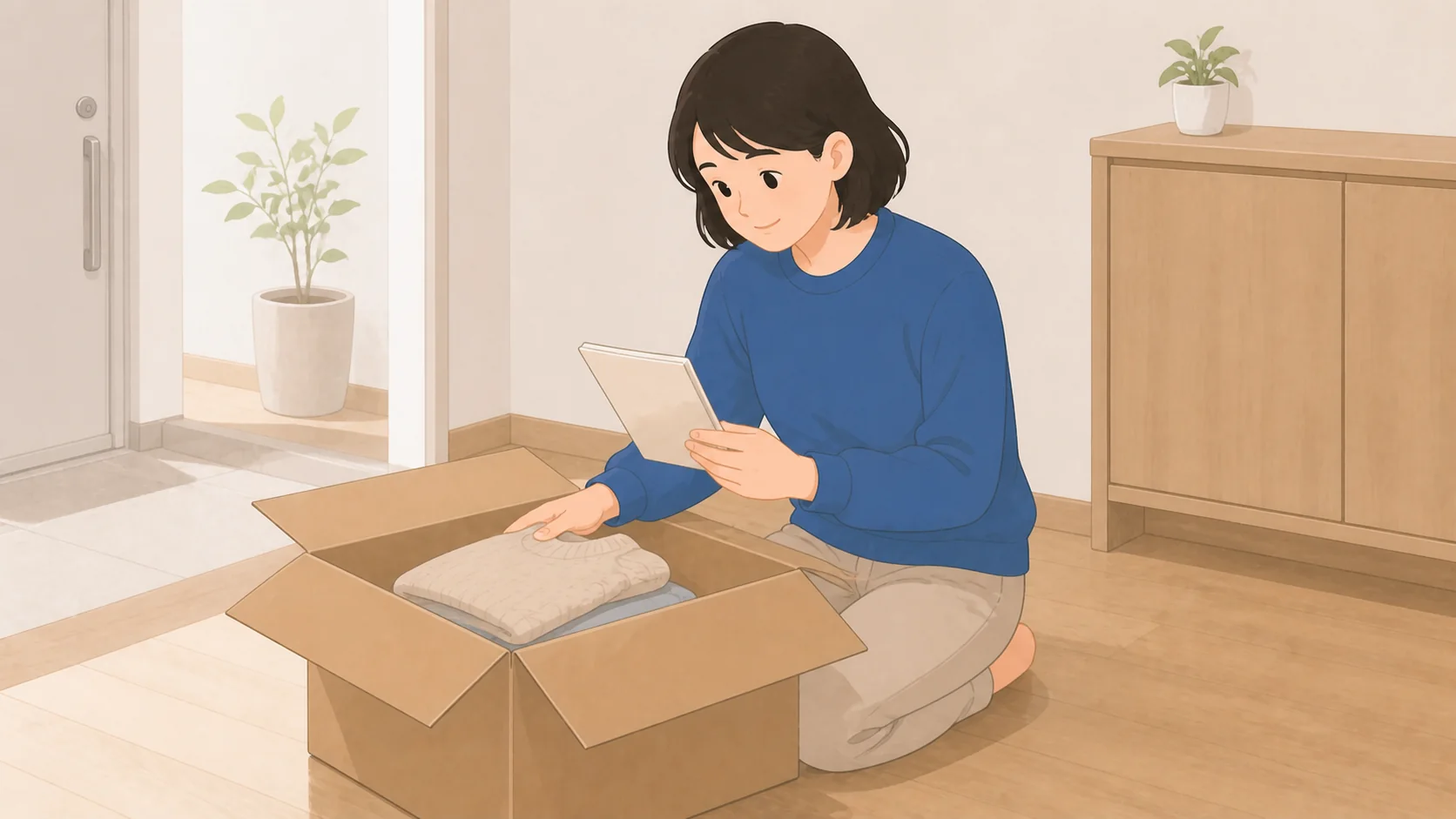 トランクルームを1ヶ月だけ借りるなら？短期利用できる2社と料金比較で保管前に確認するポイントのイラスト